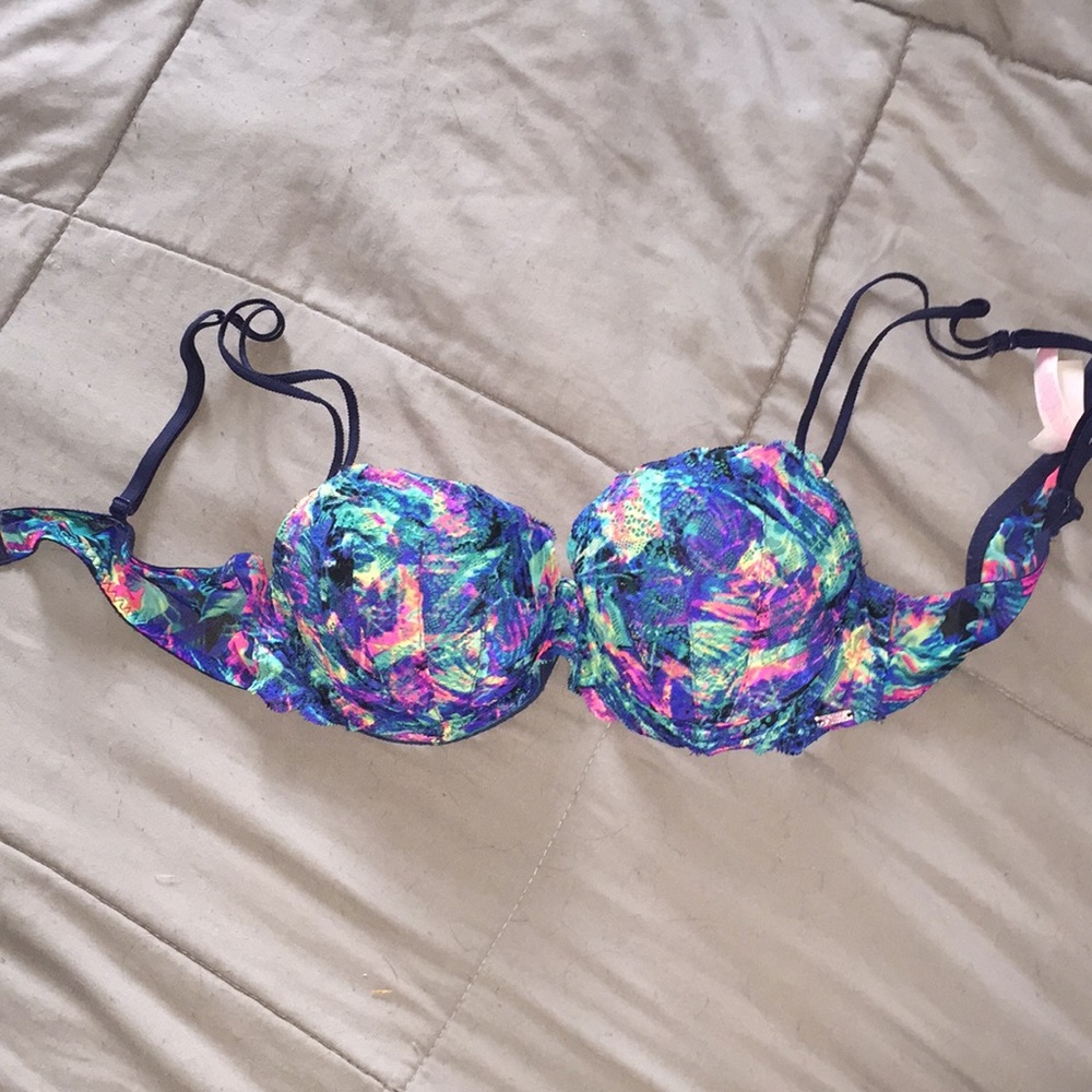 Colorful lace PINK push-up 🤭